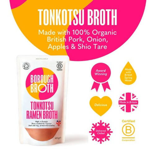Borough Broth Organic Tonkotsu Ramen Broth