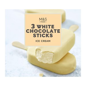 M&S White Chocolate & Passion Fruit Ice Cream