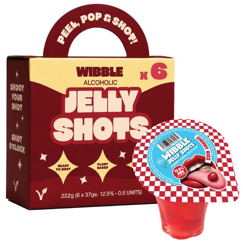 Wibble Cherry Vodka Shots
