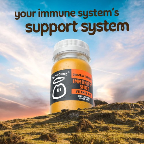 Innocent Immunity, Ginger, Turmeric, Apple & Lemon Shot