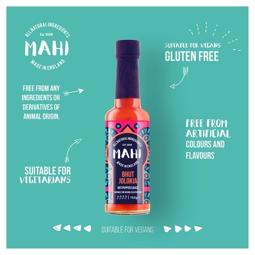 MAHI Bhut Jolokia Hot Pepper Sauce