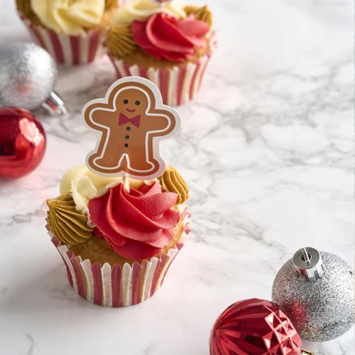 Gingerbread Swirl Cupcake Kit Poly - Bag