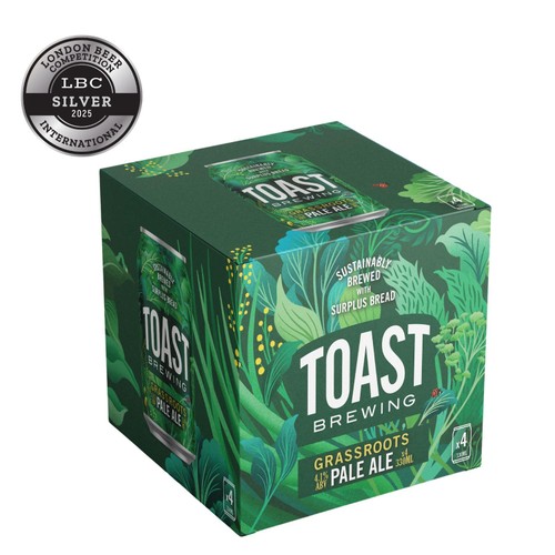 Toast Brewing Grassroots Pale Ale