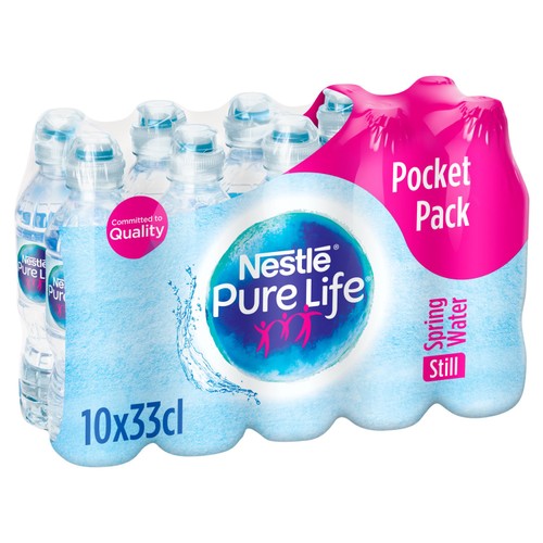 Nestle Pure Life Still Spring Water Sports Cap