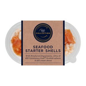 M&S Collection Seafood Starter Shells