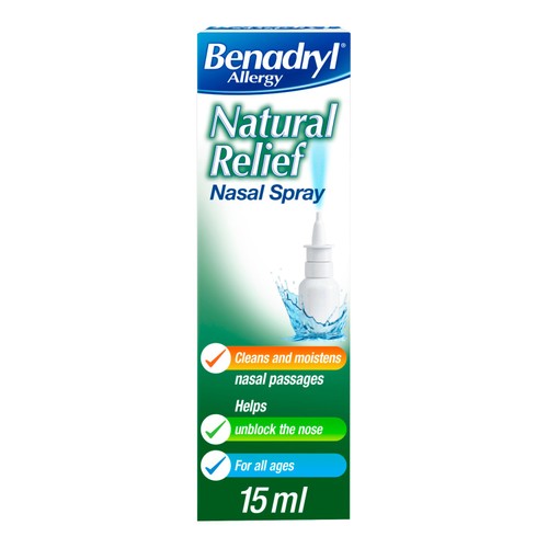 Benadryl Natural Allergy Relief Spray