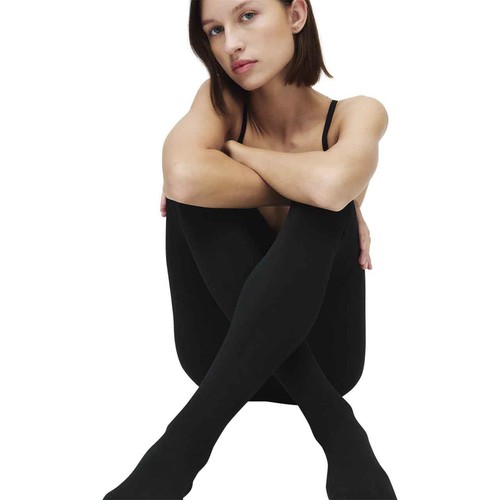 M&S Collection, 200 Denier Thermal Fleece Lined Tights, Extra Large, Black