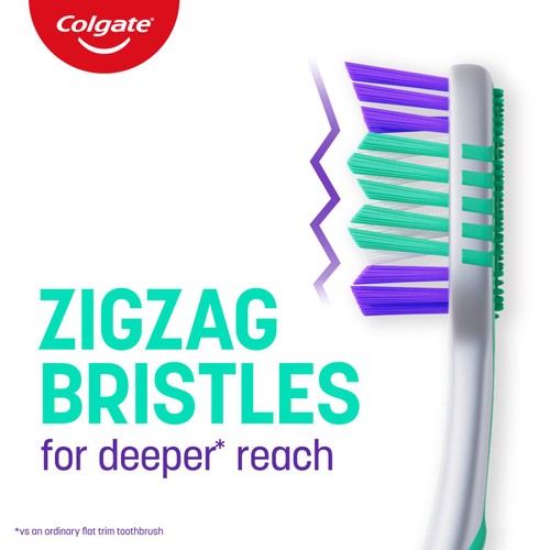 Colgate ZigZag Firm Manual Toothbrush 