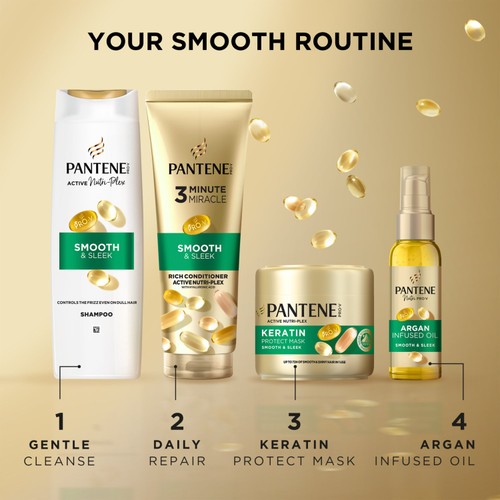 Pantene 3 Minute Miracle Smooth & Sleek Deep Conditioner