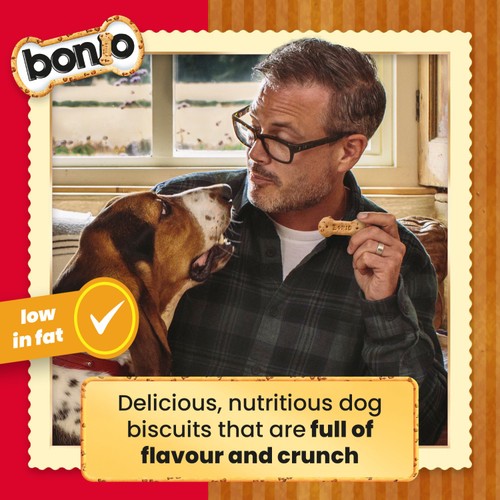Bonio Meaty Chip Bitesize Dog Biscuits