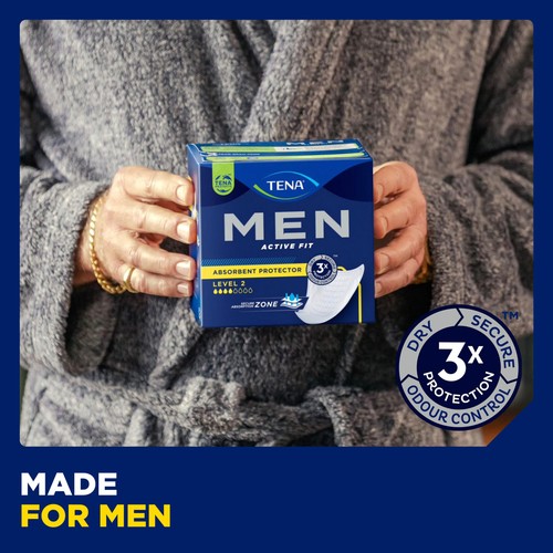 Tena for Men Incontinence Absorbent Protector Level 3 