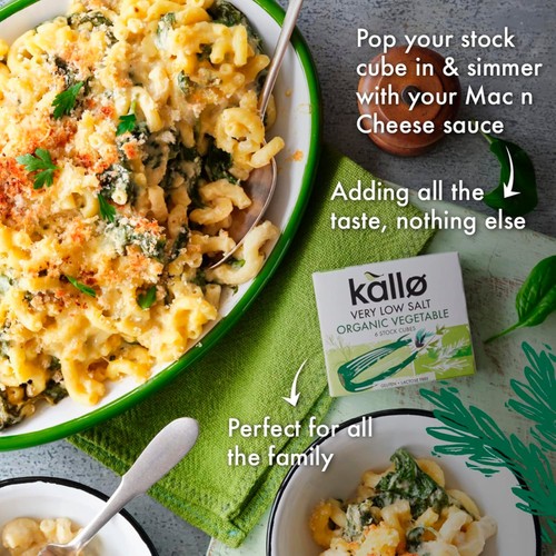 Kallo Organic Very Low Salt Vegetable Stock Cubes
