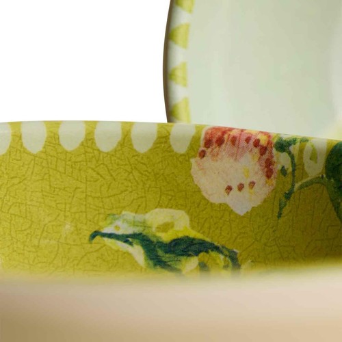 M&S Spring Meadow Nibble Bowl Set, Green