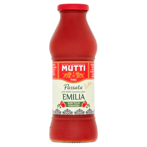 Mutti Baby Plum Italian Tomato Passata - Sweet & Smooth