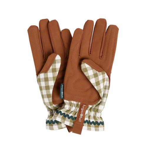 Burgon & Ball Colour Collection Gloves Olive Check