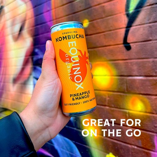 Equinox Organic Pineapple & Mango Kombucha