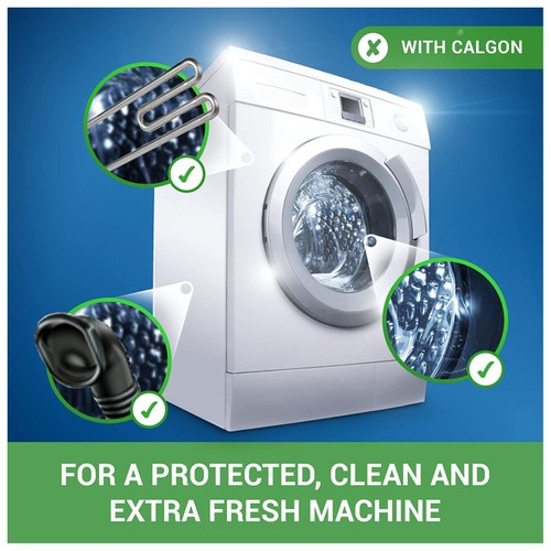 Calgon 4-in-1 Washing Machine Water Softener Tablets
