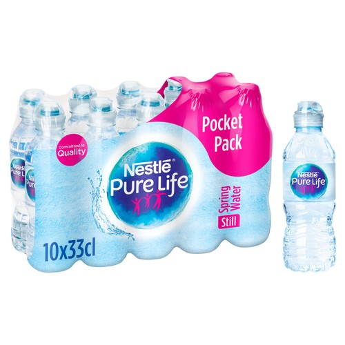 Nestle Pure Life Still Spring Water Sports Cap