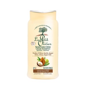 Le Petit Olivier Nourishing Cream Shampoo Olive Shea Argan Oils