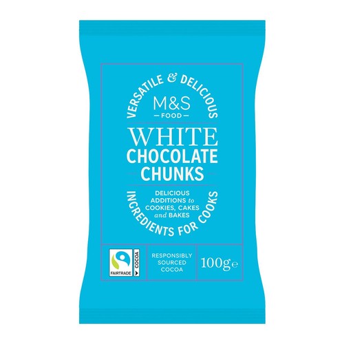 M&S White Chocolate Chunks