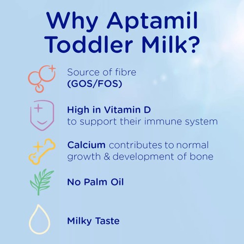 Aptamil 4 Toddler Milk Formula Powder Vanilla 2+ Years