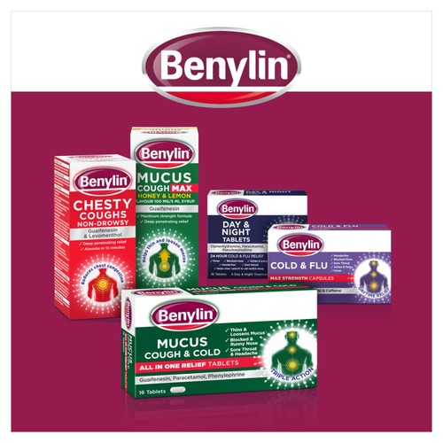Benylin Mucus All in One Relief Tablets