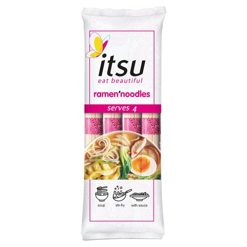 itsu ramen noodles serves 4 250g