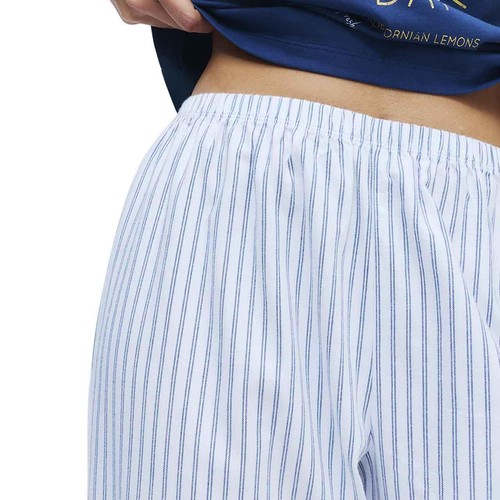 M&S Womens Pure Cotton Pyjama Set , M, Navy