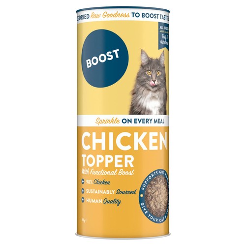 Boost Pet Chicken Functional Meal Topper for Cats