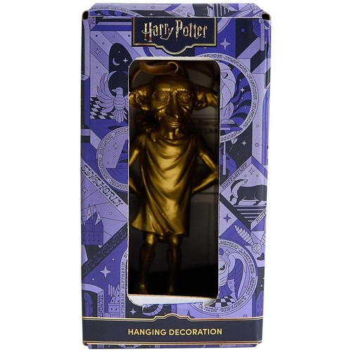 M&S Harry Potter Dobby Decoration, Gold Mix