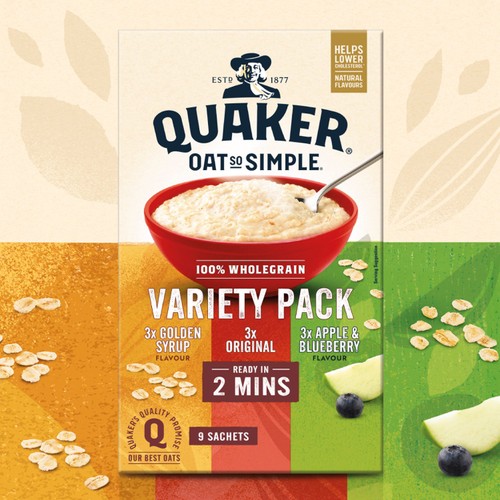 Quaker Oat So Simple Variety Pack Porridge Sachets Cereal