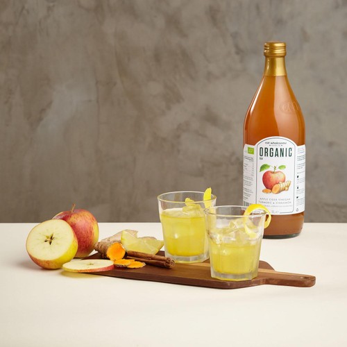 Eat Wholesome Organic Turmeric & Cinnamon Raw Apple Cider Vinegar