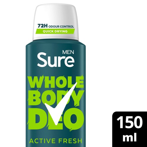 Sure Men Whole Body Active Fresh Deodorant