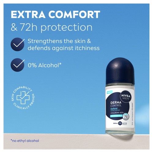 NIVEA Men Derma Control Defend Roll On