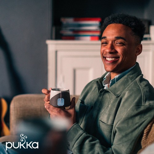 Pukka Organic Peace Tea With Chamomile x20 Home-Compostable Herbal Tea Bags