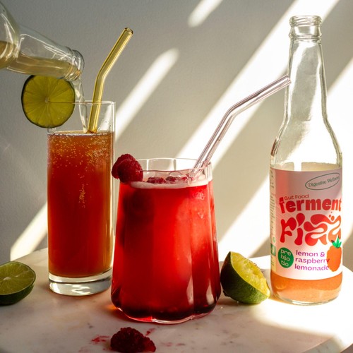 Ferment Fizz Lemon & Raspberry Lemonade