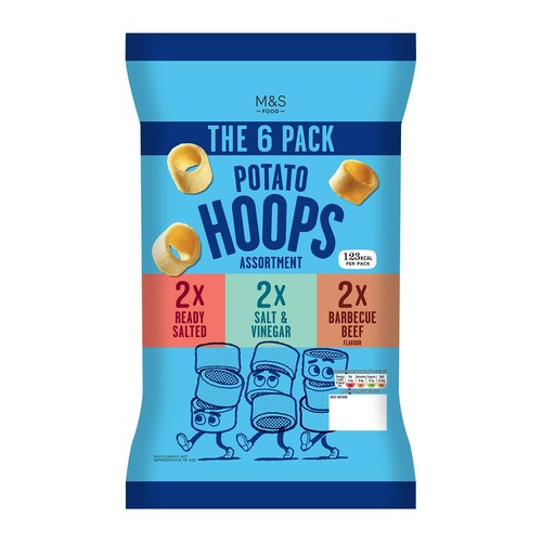 M&S Potato Hoops Assortment Pack