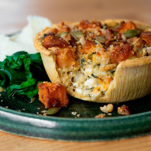 Higgidy Roasted Sweet Potato, Spinach & Feta Pie