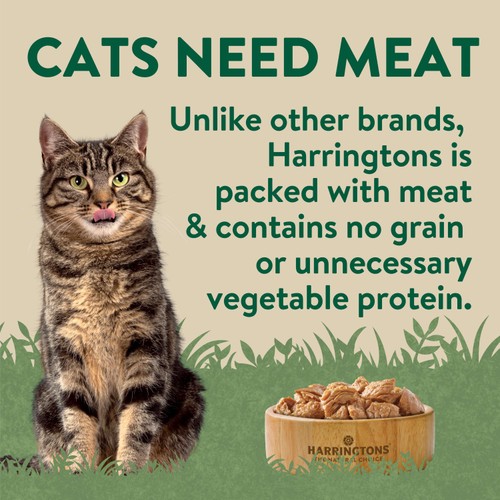 Harringtons Adult Wet Cat Food Meat in Gravy Multipack
