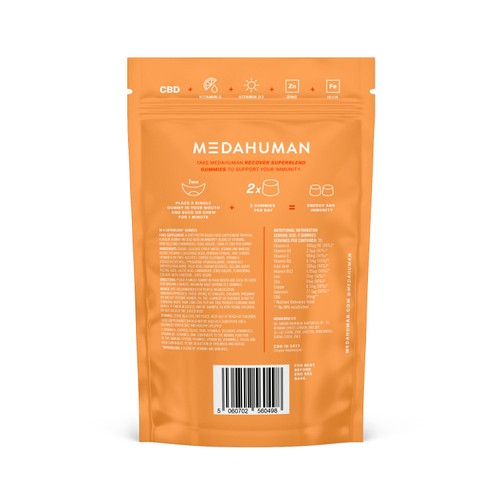 Medahuman Recover Superblend CBD Gummies