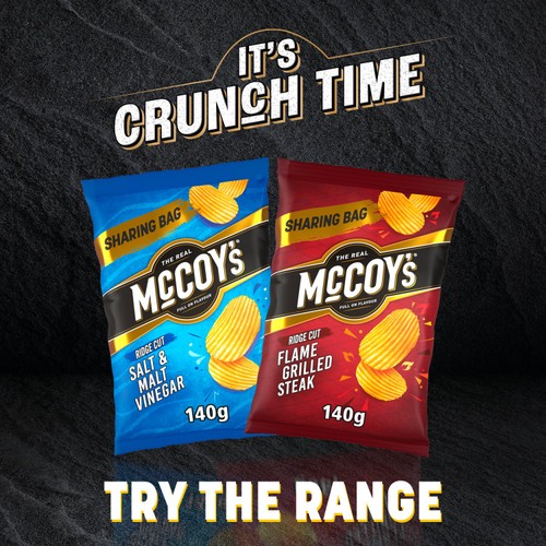 McCoy's Flamed Grilled Steak Sharing Crisps