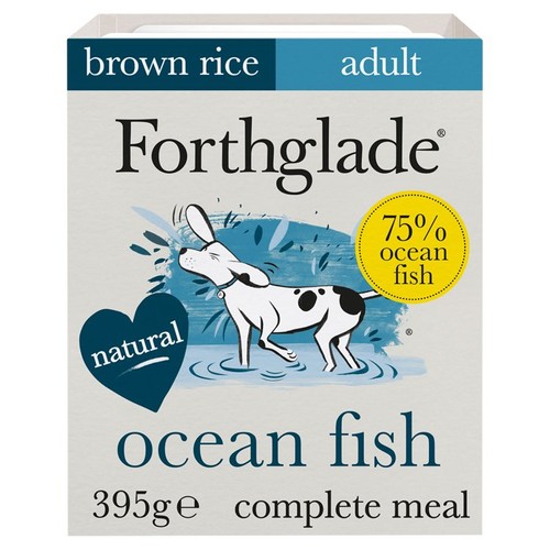Forthglade Natural Brown Rice Wet Dog Food Ocean Fish with Veg