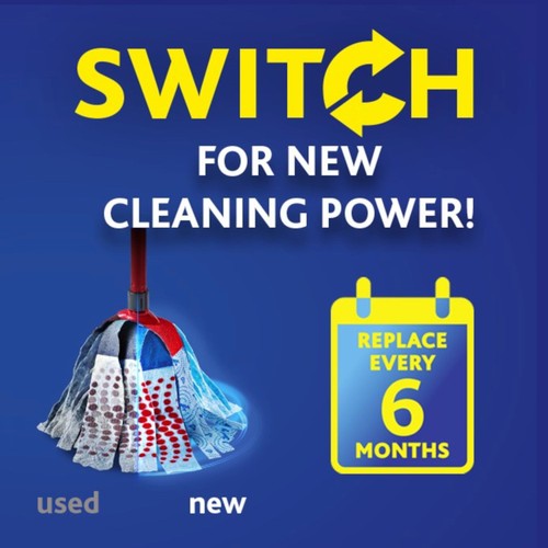 Vileda Supermocio XL 3 Action Compact Mop