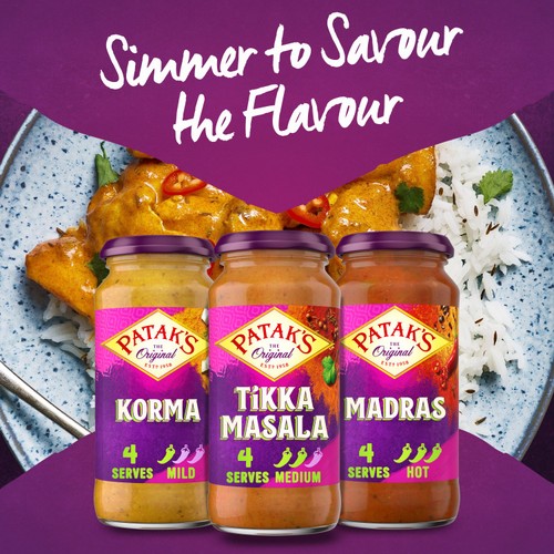 Patak's Tikka Masala Curry Sauce