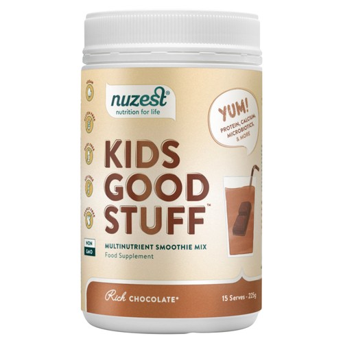 Nuzest Kids Good Stuff Rich Chocolate Multinutrient Smoothie Mix 