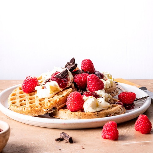 Griddle Bakery Choc-Chip Protein Waffles