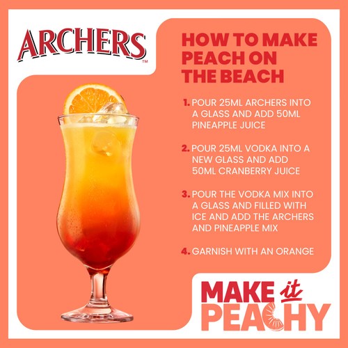 Archers Peach Schnapps Liqueur