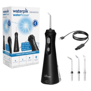 WATERPIK Cordless Plus WP-492UK Water Flosser - Black