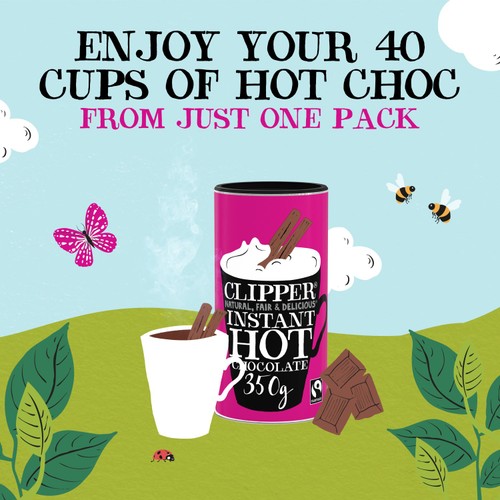 Clipper Fairtrade Instant Hot Chocolate