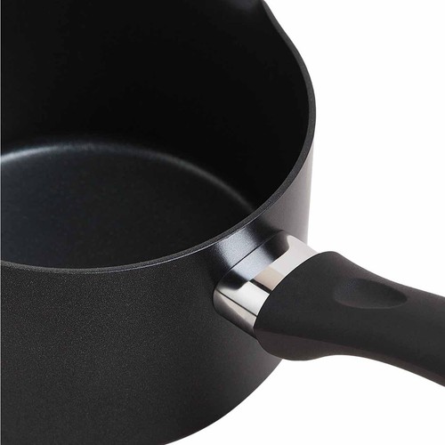 M&S Black Aluminium Non Stick Pan Set, Black